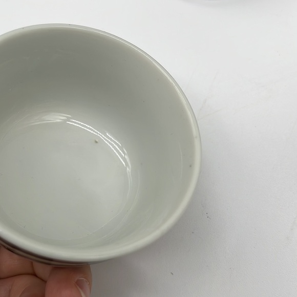 KA Striped Japanese Tea Cups Made In Occupied Japan Set 9 - Picture 7 of 8